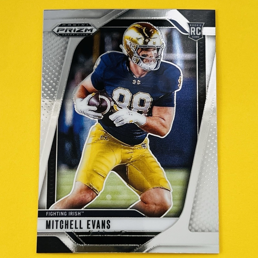 2025 Panini Prizm Draft Picks Mitchell Evans RC #78 Rookie Base